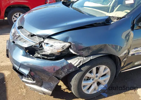 2012 Nissan Murano Sl из США, поврежденный, VIN JN8AZ1MUXCW107544